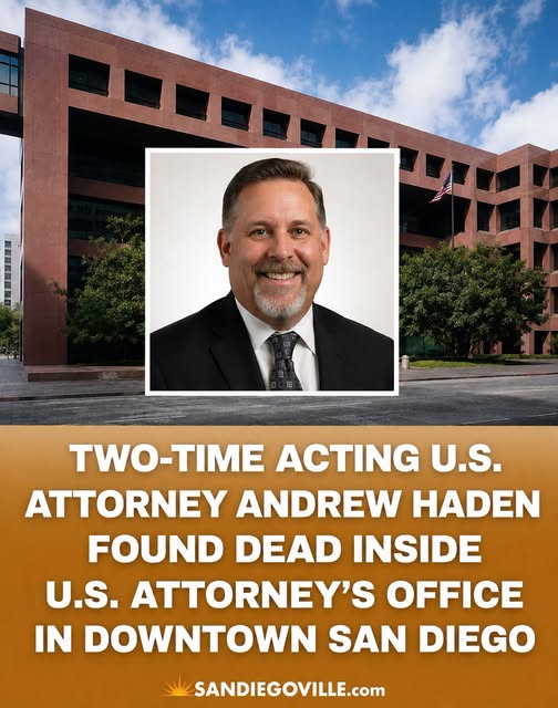 Andrew Haden Suicide, San Diego CA, Death-Obituary: Two Time US Acting Attorney Found Dead